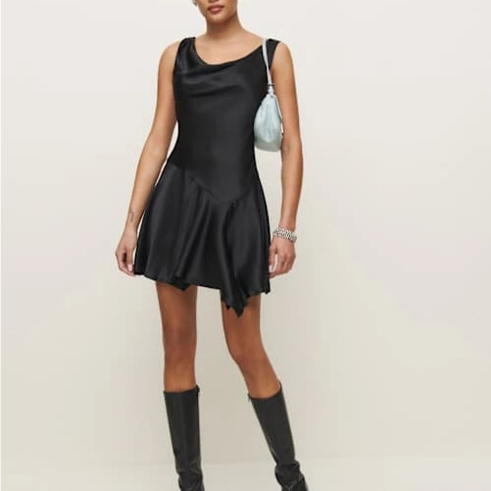 Reformation Black Dress